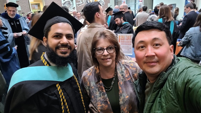 Hamza graduation 1